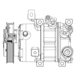 Kompresor klimatizácie MAHLE ACP 638 000P - obr. 3