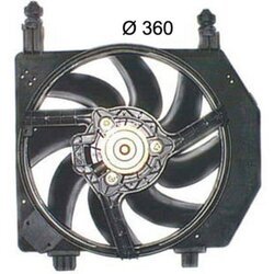 Ventilátor chladenia motora MAHLE CFF 388 000S - obr. 1