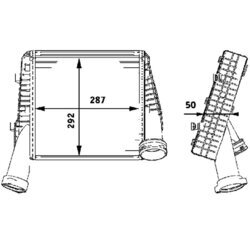 Chladič plniaceho vzduchu MAHLE CI 78 000P - obr. 4