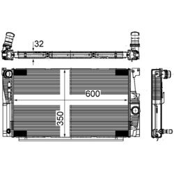 Chladič motora MAHLE CR 775 000S - obr. 1