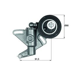 Termostat chladenia MAHLE TH 15 38 - obr. 1