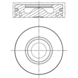 Piest MAHLE 013 PI 00137 000 - obr. 1