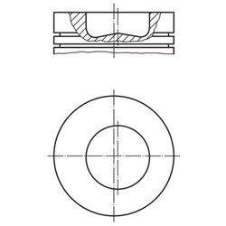 Piest MAHLE 228 75 00 - obr. 1