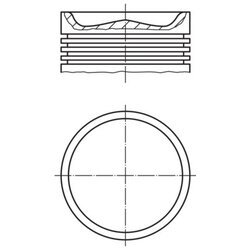 Piest MAHLE 229 51 00 - obr. 1