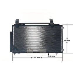 Kondenzátor klimatizácie MAHLE AC 471 000S - obr. 1