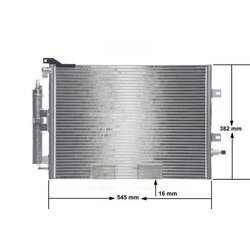 Kondenzátor klimatizácie MAHLE AC 720 000S - obr. 11