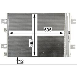 Kondenzátor klimatizácie MAHLE AC 858 000P - obr. 7