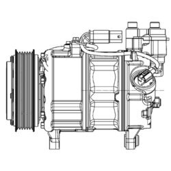 Kompresor klimatizácie MAHLE ACP 599 000P - obr. 9