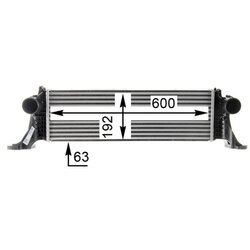 Chladič plniaceho vzduchu MAHLE CI 370 000P - obr. 11