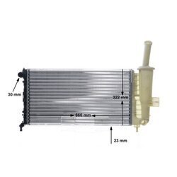 Chladič motora MAHLE CR 1443 000S - obr. 11