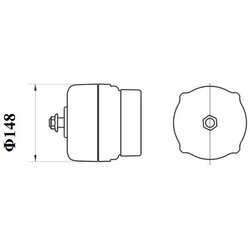 Alternátor MAHLE MG 614 - obr. 1