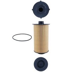 Olejový filter MAHLE OX 1186D - obr. 2