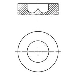 Piest MAHLE 008 05 00 - obr. 1