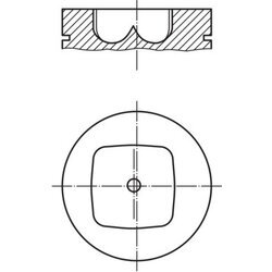 Piest MAHLE 043 PI 00114 000 - obr. 1