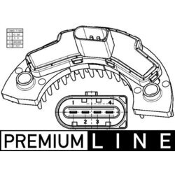 Regulator, ventilator vnutorneho priestoru MAHLE ABR 9 000P