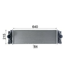 Chladič plniaceho vzduchu MAHLE CI 368 000P - obr. 14