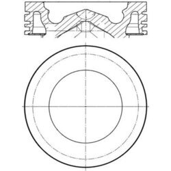 Piest MAHLE 061 PI 00126 000 - obr. 1