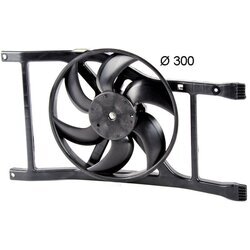 Ventilátor chladenia motora MAHLE CFF 243 000P