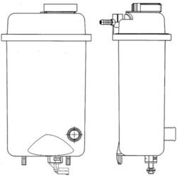 Vyrovnávacia nádobka chladiacej kvapaliny MAHLE CRT 52 000S - obr. 1