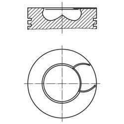 Piest MAHLE 008 32 00 - obr. 1