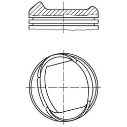 Piest MAHLE 013 37 00