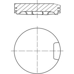 Piest MAHLE 033 13 00 - obr. 1