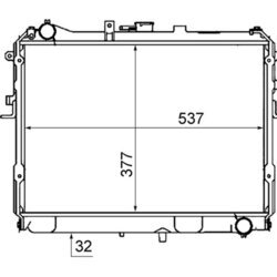 Chladič motora MAHLE CR 767 000S