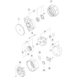 Alternátor MAHLE MG 773 - obr. 5