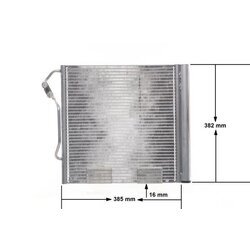 Kondenzátor klimatizácie MAHLE AC 451 000S - obr. 11