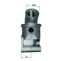 Termostat chladenia MAHLE TI 71 87D - obr. 2