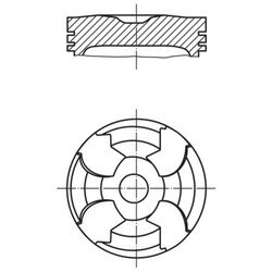 Piest MAHLE 002 30 00 - obr. 1