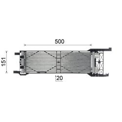 Chladič oleja automatickej prevodovky MAHLE CLC 325 000P - obr. 10