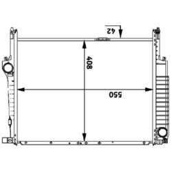 Chladič motora MAHLE CR 279 000P - obr. 1