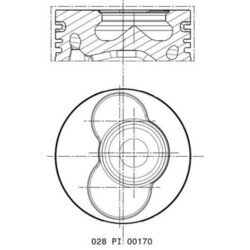 Piest MAHLE 028 PI 00170 000 - obr. 1