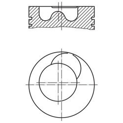 Piest MAHLE 209 41 00 - obr. 1