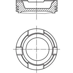 Piest MAHLE 227 PI 00108 000 - obr. 1