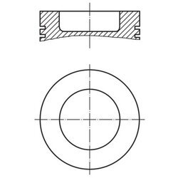 Piest MAHLE 229 16 00 - obr. 1