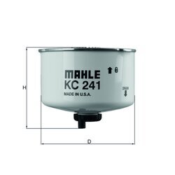 Palivový filter MAHLE KC 241D - obr. 2