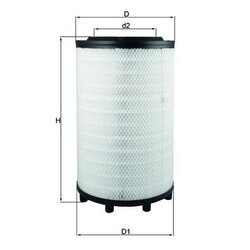 Vzduchový filter MAHLE LX 3582