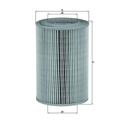 Vzduchový filter MAHLE LX 860