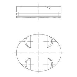 Piest MAHLE 005 24 00 - obr. 1