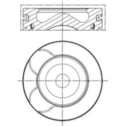 Piest MAHLE 039 PI 00128 000 - obr. 1