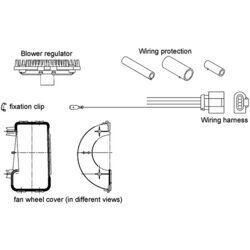 Regulator, ventilator vnutorneho priestoru MAHLE ABR 23 000P - obr. 1