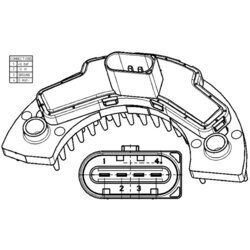 Regulator, ventilator vnutorneho priestoru MAHLE ABR 9 000P - obr. 1