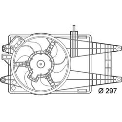 Ventilátor chladenia motora MAHLE CFF 150 000P - obr. 1