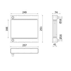 Chladič motora MAHLE CR 926 000P