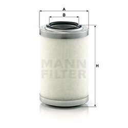 Filter, stlačený vzduch MANN-FILTER LE 2008