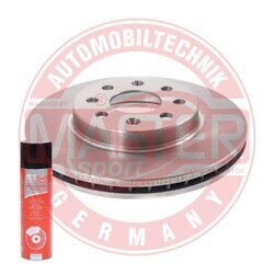 Brzdový kotúč MASTER-SPORT GERMANY 24012401631-PCS-MSP