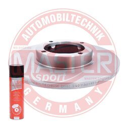 Brzdový kotúč MASTER-SPORT GERMANY 24011301951-PCS-MSP