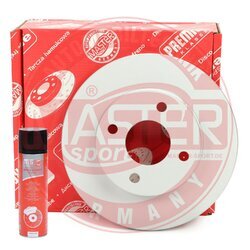 Brzdový kotúč MASTER-SPORT GERMANY 24011801391-PCS-MSP